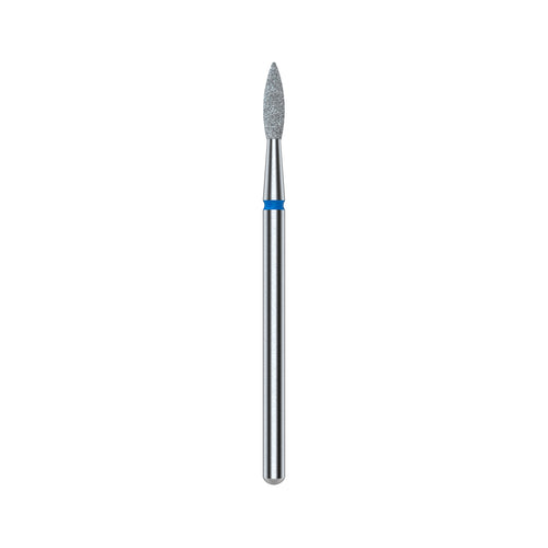 Diamond Nail Drill Bit Pointed Flame Blue Staleks EXPERT – Ø 2,1 mm