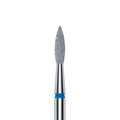 Diamond Nail Drill Bit Pointed Flame Blue Staleks EXPERT – Ø 2,1 mm