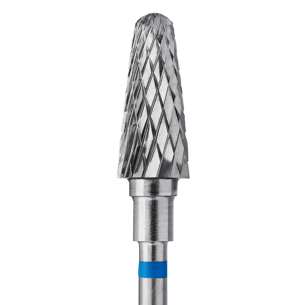 Hartmetall-Fräser Kegelstumpf Blau Staleks EXPERT 6 mm / Arbeitslänge 14 mm