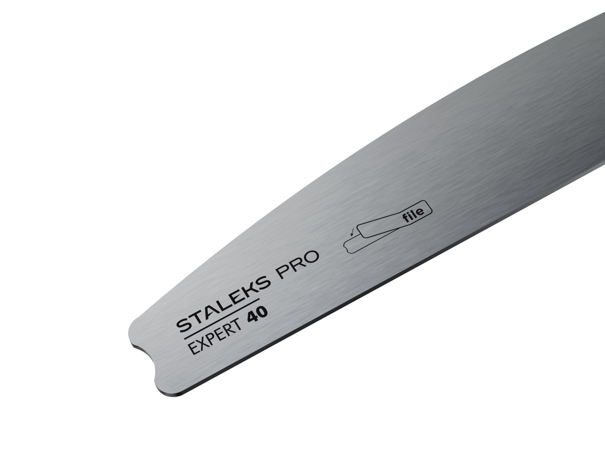 Metall-Nagelfeilenbasis Halbmond Staleks EXPERT 40