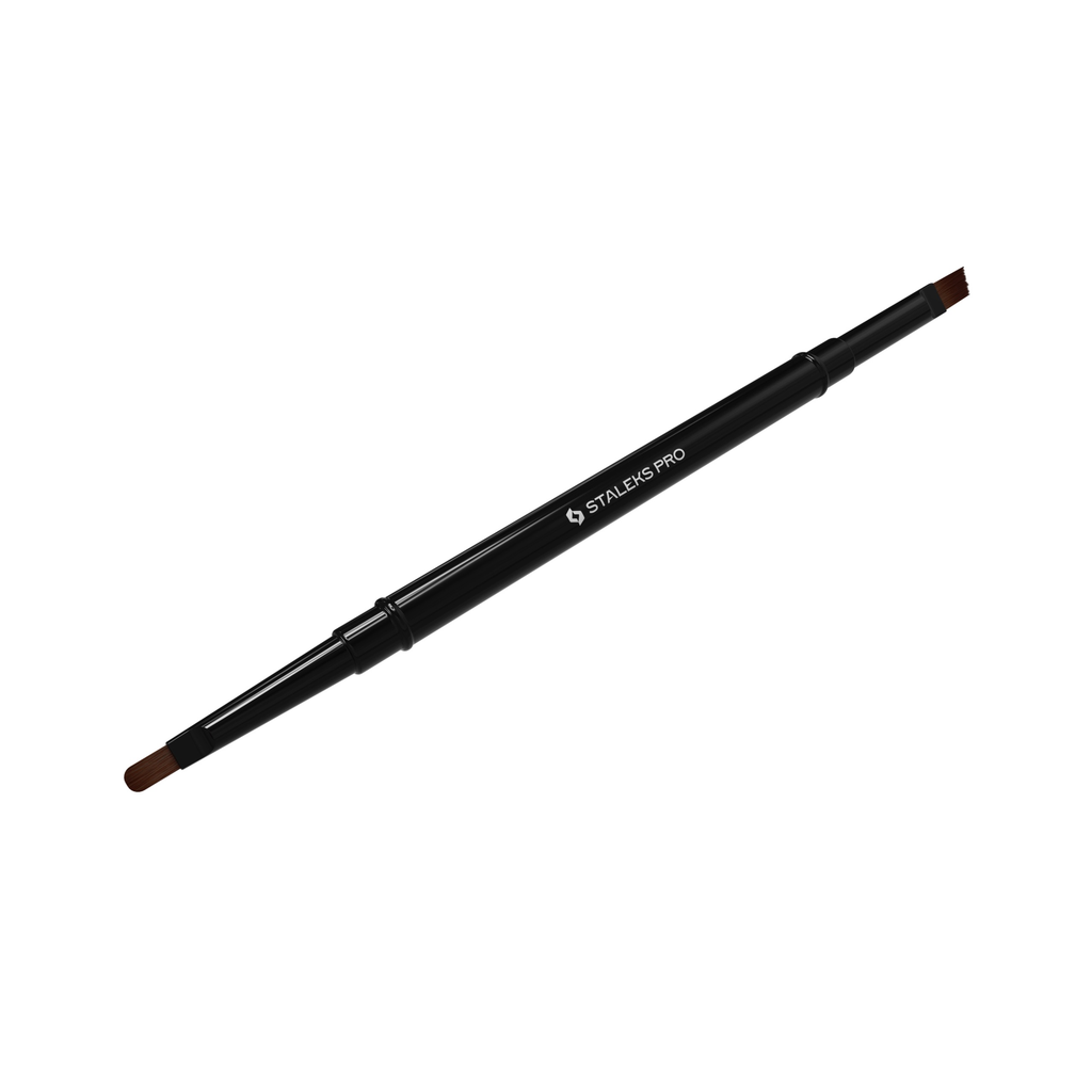 Doppelseitiger Pinsel Staleks EXPERT für Gel 7 mm / für Gel 9 mm