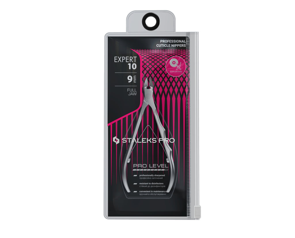 Professionelle Hautzange Staleks EXPERT 10 – Schneidlänge 9 mm